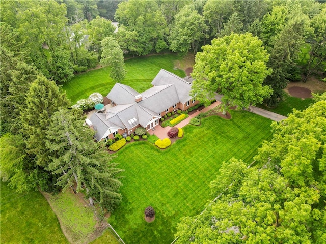 241 W Chapel Ridge Rd, Fox Chapel, PA 15238 - view from above of property