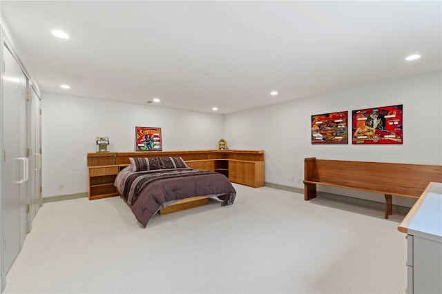 241 W Chapel Ridge Rd, Fox Chapel, PA 15238 - bedroom featuring carpet and recessed lighting