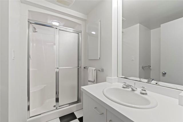 241 W Chapel Ridge Rd, Fox Chapel, PA 15238 - bathroom featuring a shower stall and vanity