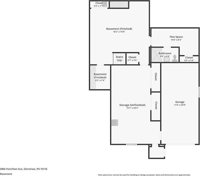 2805 Hamilton Ave, Shaler, PA 15116 - view of floor plan / room layout