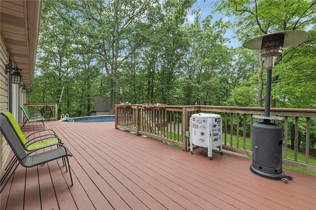 3824 Ridge Rd, Independence Bea, PA 15001 - deck with view of wooded area