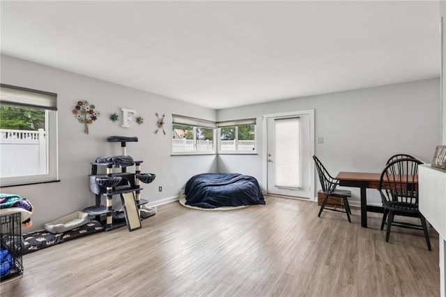 6 Edgewood Acres, Neshannock Twp, PA 16105 - bedroom with multiple windows and wood finished floors