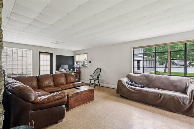 6 Edgewood Acres, Neshannock Twp, PA 16105 - living area with a baseboard radiator and baseboards