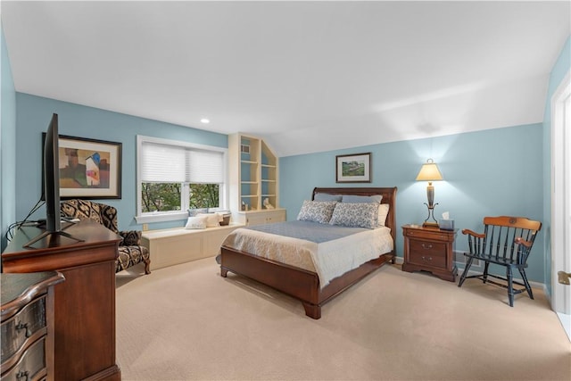1055 Saint Mellion Dr, Collier Twp, PA 15142 - carpeted bedroom with vaulted ceiling