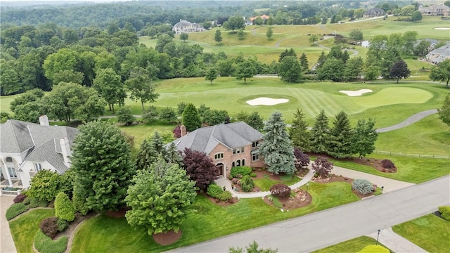 1055 Saint Mellion Dr, Collier Twp, PA 15142 - bird's eye view of a golf course