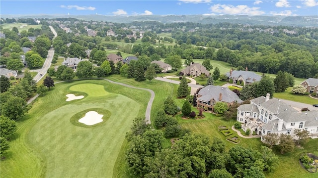 1055 Saint Mellion Dr, Collier Twp, PA 15142 - aerial perspective of suburban area featuring a local golf course