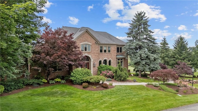 1055 Saint Mellion Dr, Collier Twp, PA 15142 - view of front of property featuring a front yard and brick siding