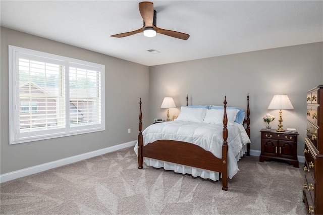 402 Chambers Dr, Canton Twp, PA 15301 - carpeted bedroom featuring baseboards and ceiling fan