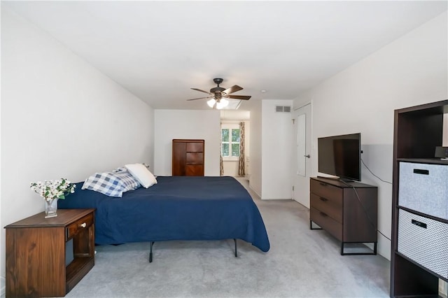 126 Penn Lear Dr, Monroeville, PA 15146 - bedroom featuring light carpet and a ceiling fan