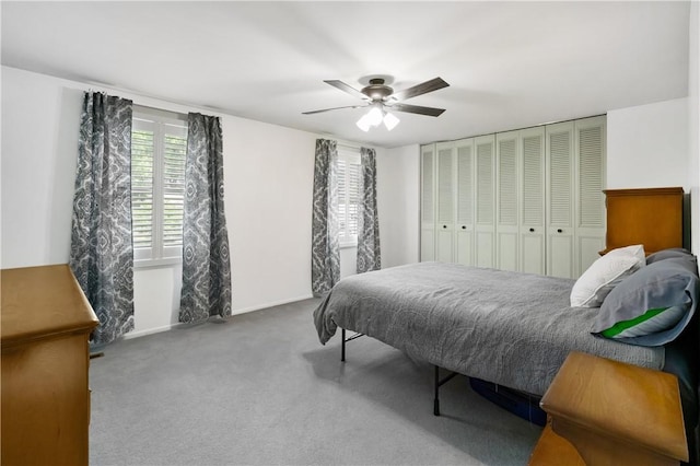126 Penn Lear Dr, Monroeville, PA 15146 - carpeted bedroom with ceiling fan and baseboards
