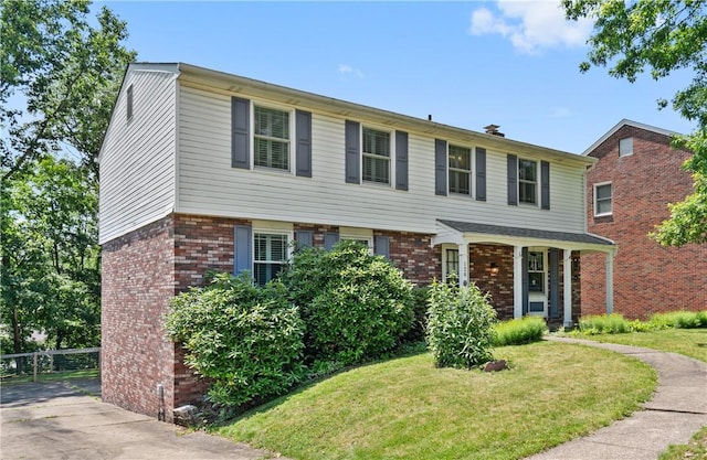 126 Penn Lear Dr, Monroeville, PA 15146 - view of front of house featuring brick siding