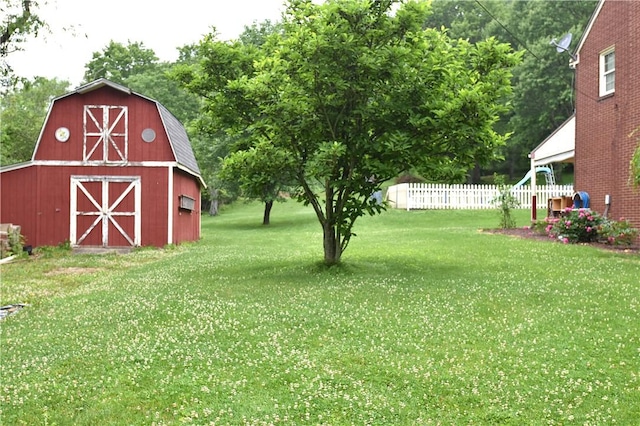 714 Colonial, Coolbaugh Twp, PA 15613 - view of yard featuring a barn and an outdoor structure