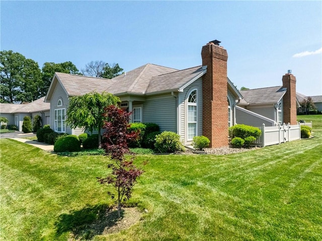 560 Madison Blvd, New Sewickley Twp, PA 15042 - view of side of home featuring a chimney