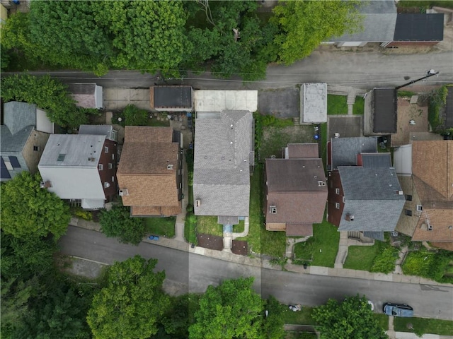 5445 Covode Pl, Squirrel Hill, PA 15217 - aerial view of property and surrounding area with nearby suburban area