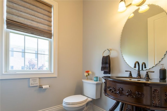 203 Ironwood Ct, Peters Twp, PA 15367 - half bathroom featuring baseboards and toilet