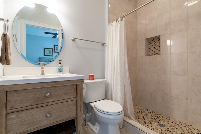 203 Ironwood Ct, Peters Twp, PA 15367 - bathroom with vanity and tiled shower