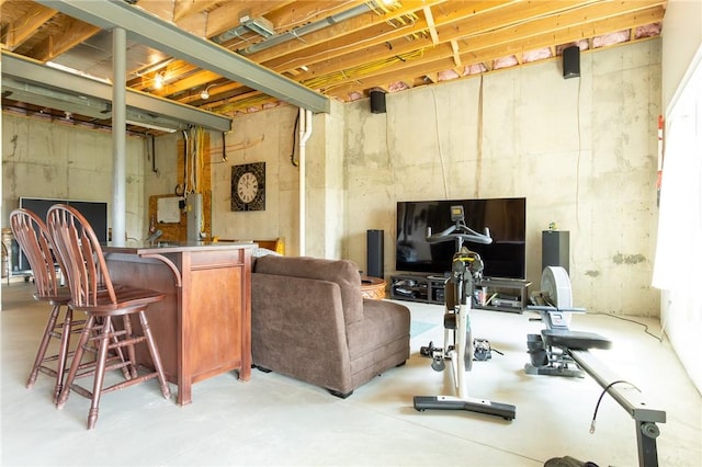 203 Ironwood Ct, Peters Twp, PA 15367 - view of unfinished basement