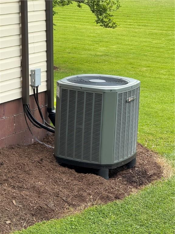 84 Williamson Rd, Hempfield Twp Mer, PA 16125 - exterior view of a central air condition unit