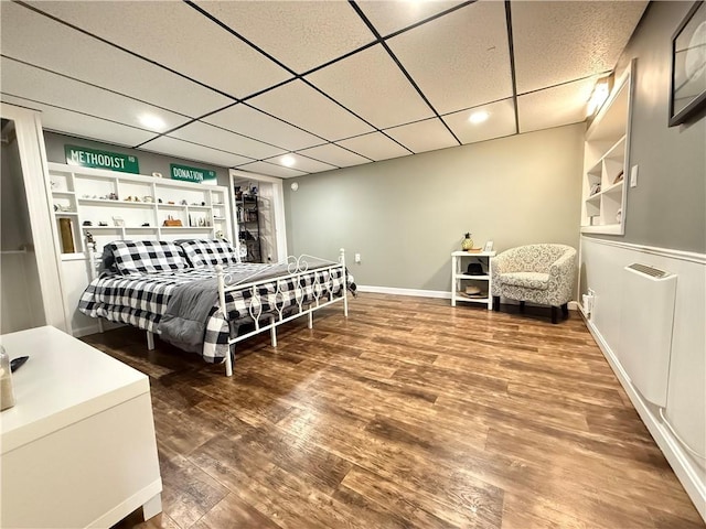 84 Williamson Rd, Hempfield Twp Mer, PA 16125 - bedroom featuring wood finished floors and a paneled ceiling
