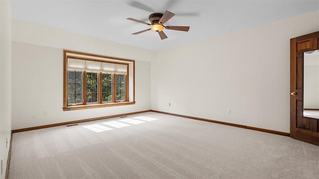 105 Bristol Sq, Ohara, PA 15238 - unfurnished room with light carpet and a ceiling fan