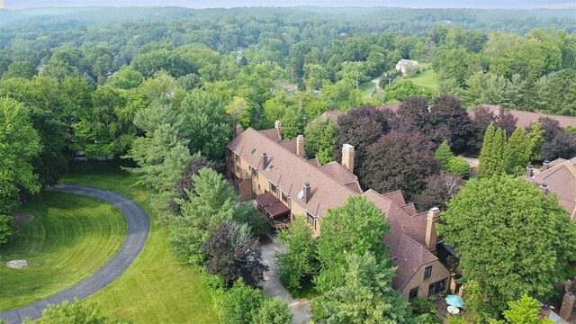 105 Bristol Sq, Ohara, PA 15238 - drone / aerial view of a heavily wooded area