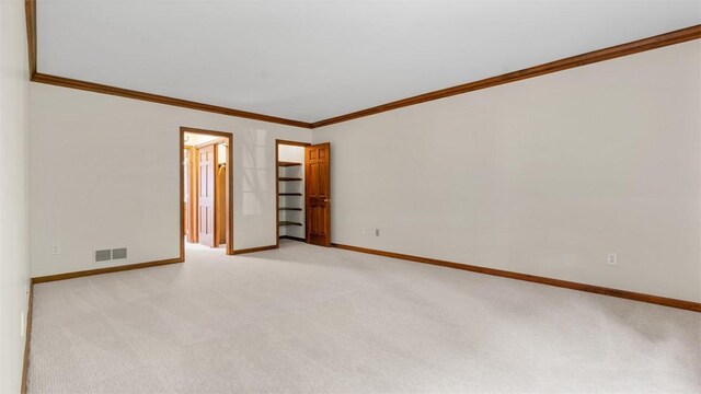 105 Bristol Sq, Ohara, PA 15238 - empty room featuring light colored carpet and crown molding
