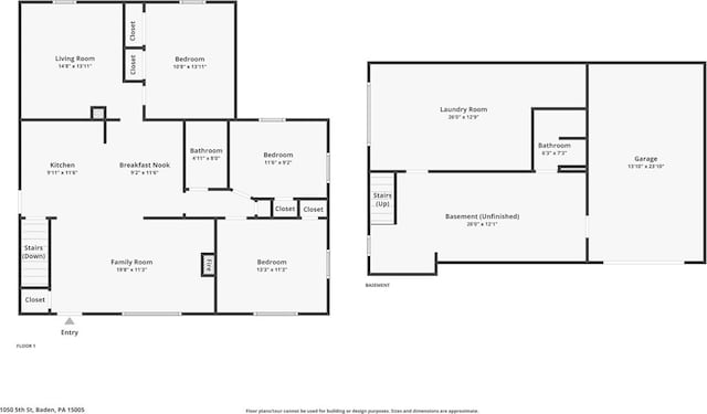 1050 5th St, Baden, PA 15005