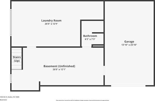 1050 5th St, Baden, PA 15005