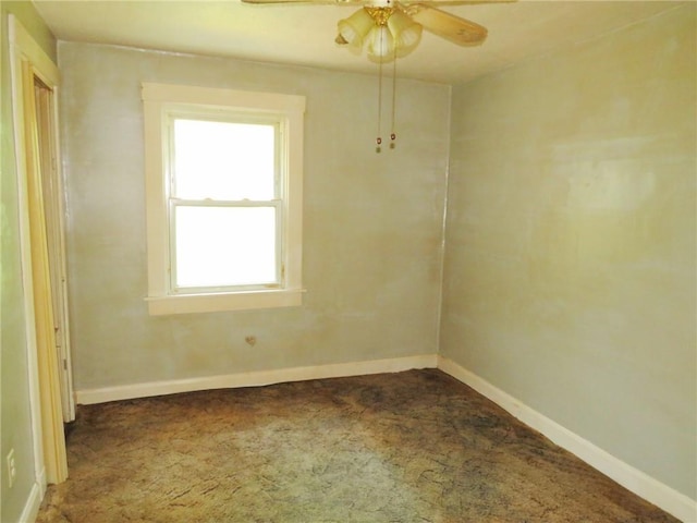 289 Sheridan Ln, Carmichaels/Cumblnd, PA 15351 - spare room with healthy amount of natural light, carpet, and ceiling fan