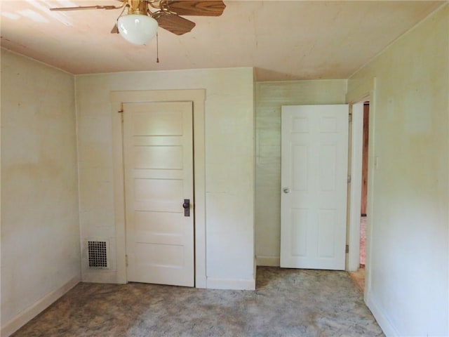 289 Sheridan Ln, Carmichaels/Cumblnd, PA 15351 - unfurnished bedroom with carpet flooring and a ceiling fan