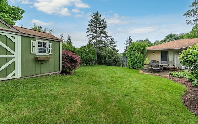 116 Parkfel Ave, Mccandless, PA 15237 - view of yard with a patio and an outdoor structure
