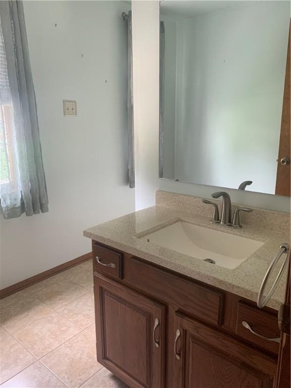 111 Brandywine Dr, Manor, PA 15642 - bathroom featuring vanity and tile patterned floors