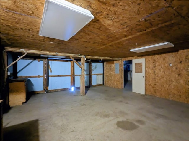 350 American Legion Rd, Unity Twp, PA 15650 - below grade area featuring electric panel
