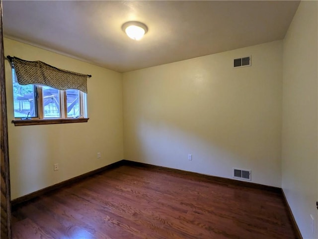 350 American Legion Rd, Unity Twp, PA 15650 - spare room with dark wood-style floors and baseboards