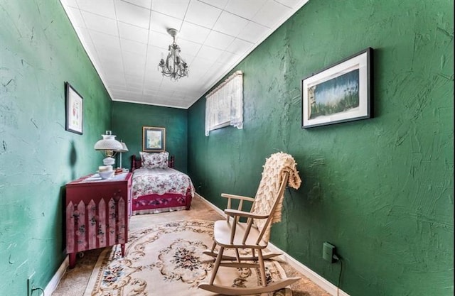 334 E State St, Sharon, PA 16146 - carpeted bedroom featuring baseboards