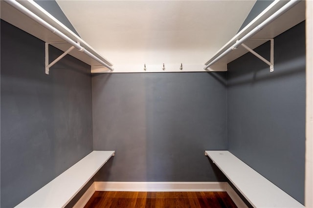 524 Saint Andrews Dr, Hempfield Twp Wml, PA 15601 - spacious closet with dark wood-style flooring