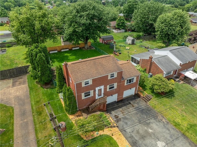 524 Saint Andrews Dr, Hempfield Twp Wml, PA 15601 - aerial view