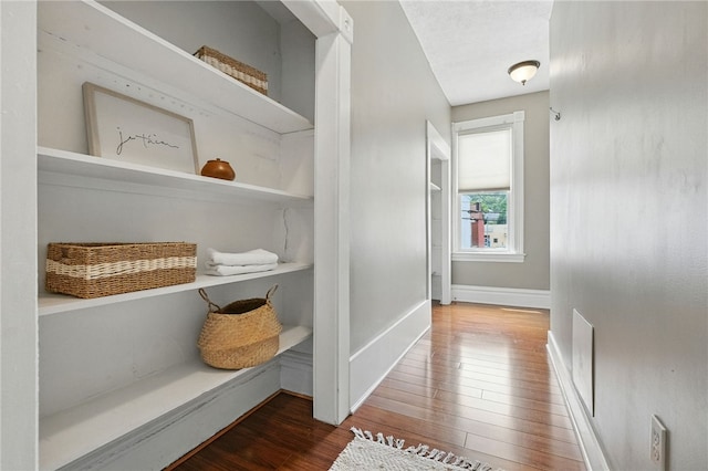 2315 Jane St, South Side, PA 15203 - hallway with wood finished floors and baseboards
