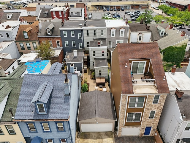 2315 Jane St, South Side, PA 15203 - aerial perspective of suburban area