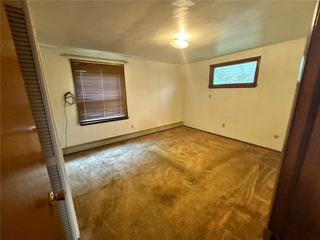 105 Fern Way, Glassport, PA 15045 - unfurnished bedroom with carpet flooring and a baseboard heating unit
