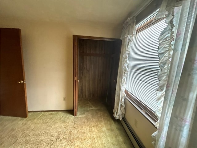 105 Fern Way, Glassport, PA 15045 - hallway featuring light carpet and baseboards