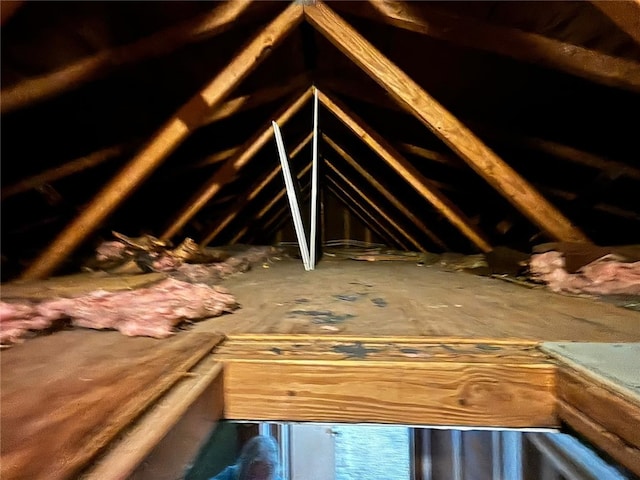 105 Fern Way, Glassport, PA 15045 - view of unfinished attic