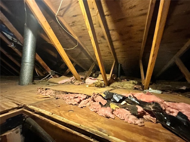 105 Fern Way, Glassport, PA 15045 - view of attic
