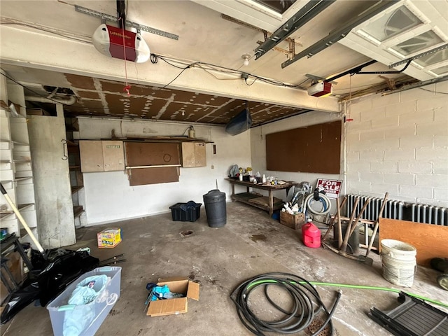 105 Fern Way, Glassport, PA 15045 - garage featuring a garage door opener