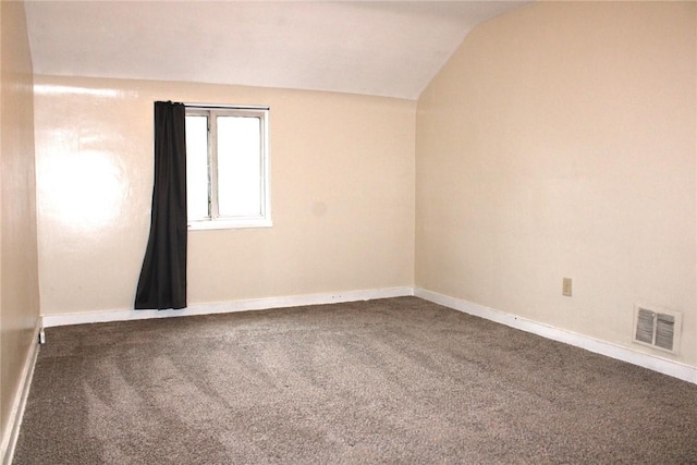 526 Pennwood Dr, Penn Hills, PA 15235 - unfurnished room featuring vaulted ceiling and carpet floors