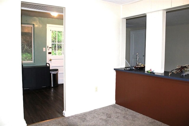 526 Pennwood Dr, Penn Hills, PA 15235 - hallway featuring wood finished floors
