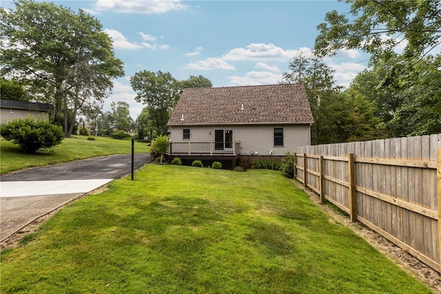 4 Pleasant Grove Dr, Patterson Heights, PA 15010 - rear view of house featuring a deck