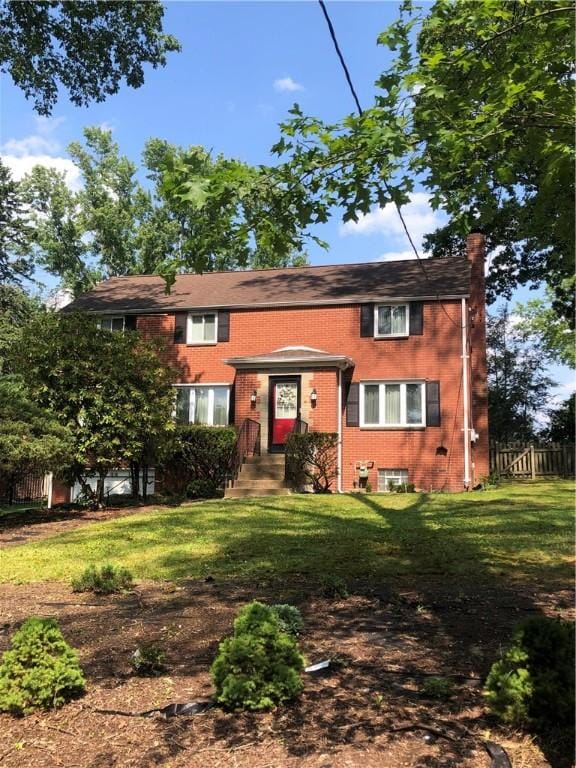 1850 Graham Blvd, Wilkinsburg, PA 15235 - view of front of property with brick siding