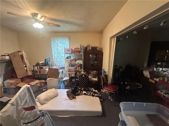 108 Leneake St, Wilkins Twp, PA 15145 - bedroom with a ceiling fan and carpet flooring
