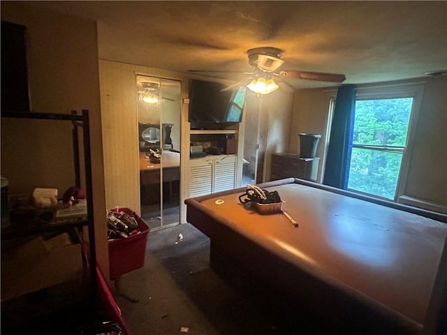 108 Leneake St, Wilkins Twp, PA 15145 - playroom with ceiling fan